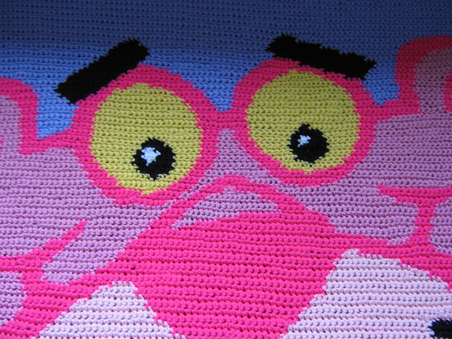 Ravelry: ElkeTeeuwen's Pink Panther graphgan