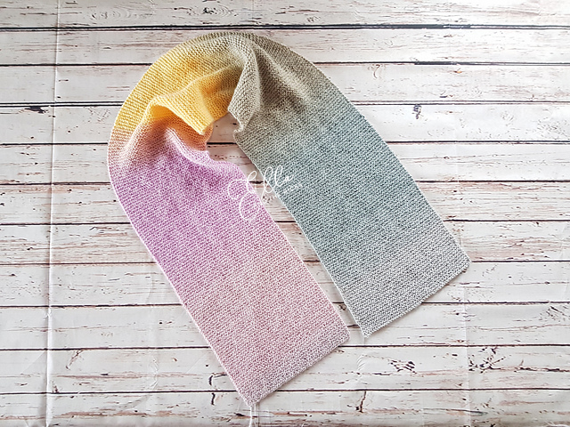 Simple Garter Stitch Scarf