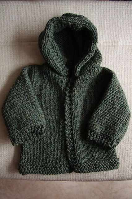 veste à capuche (Douceur d'hiver)