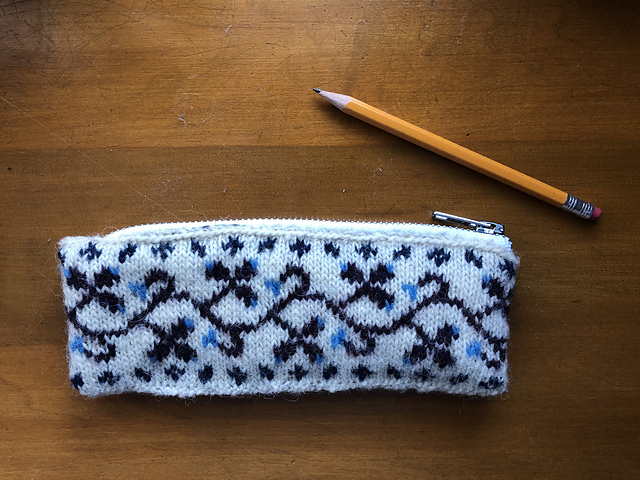 Fair Isle Pencil Case