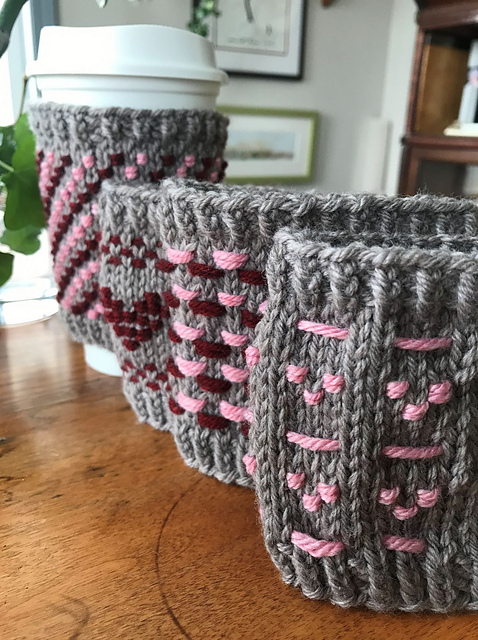 Be Mine Cup Cozies