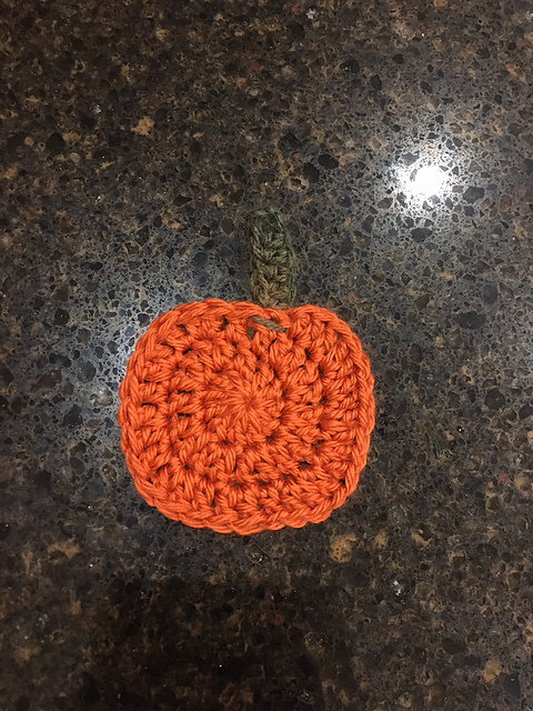Pumpkin coaster