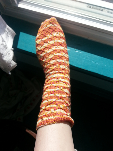 Victorian Diamonds Socks