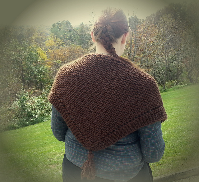 Basic Bulky Shawl