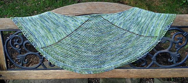 Crescent Trinity Shawl