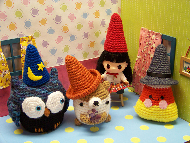 Amigurumi Hats for Dolls