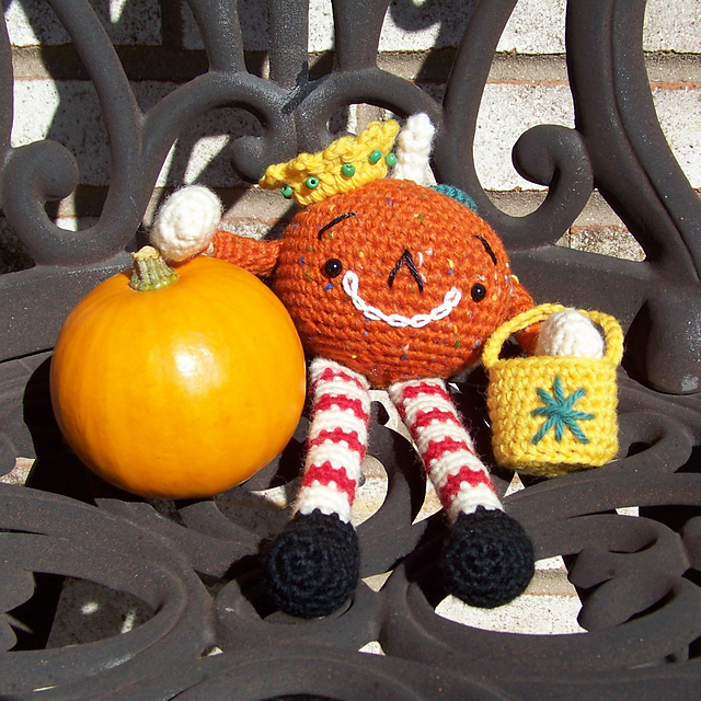 Pumpkin Jack o Lantern Amigurumi