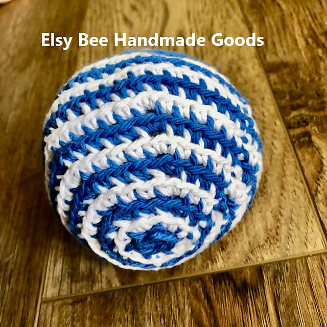Striped Ball Baby Rattle