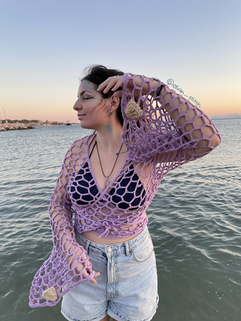 Aphrodite Mesh Top