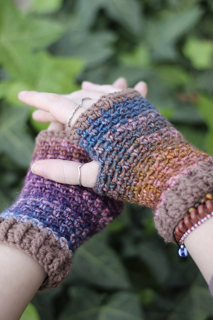Easy Peasy Fingerless Gloves