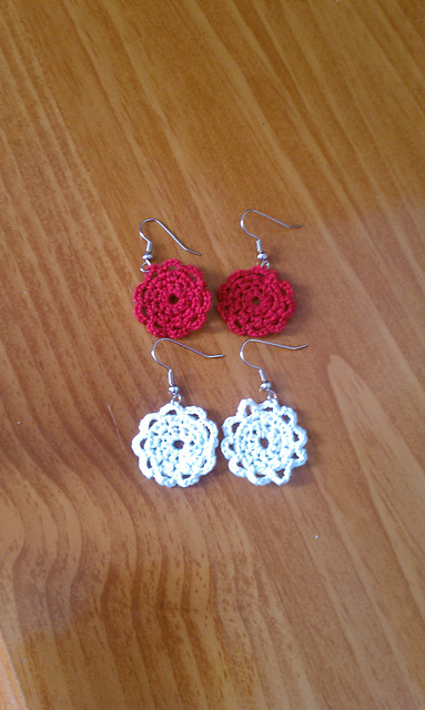 Doily Earrings
