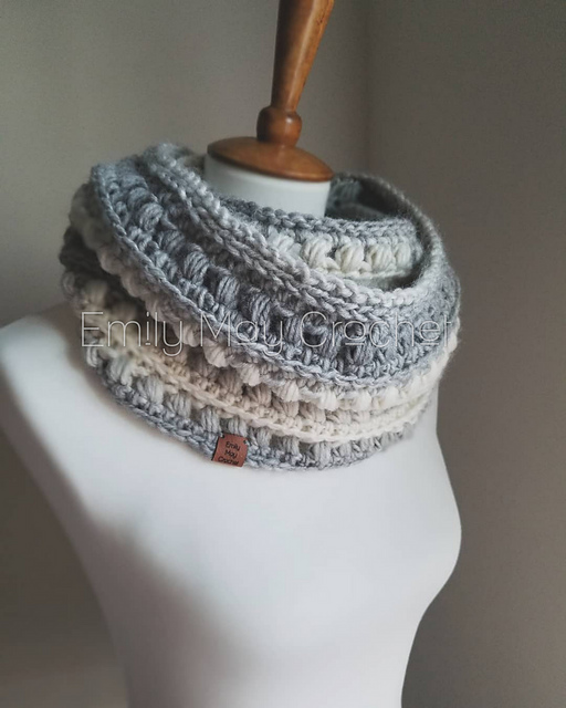 Cushy Textured Infinity Scarf