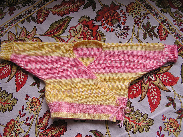 Cross-over Sweater for 3 to 6 Months