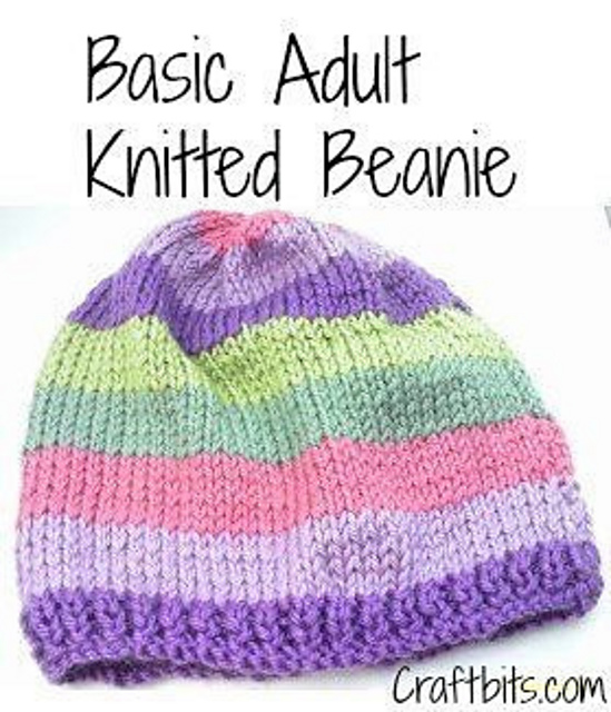 Basic Adults Knitted Beanie