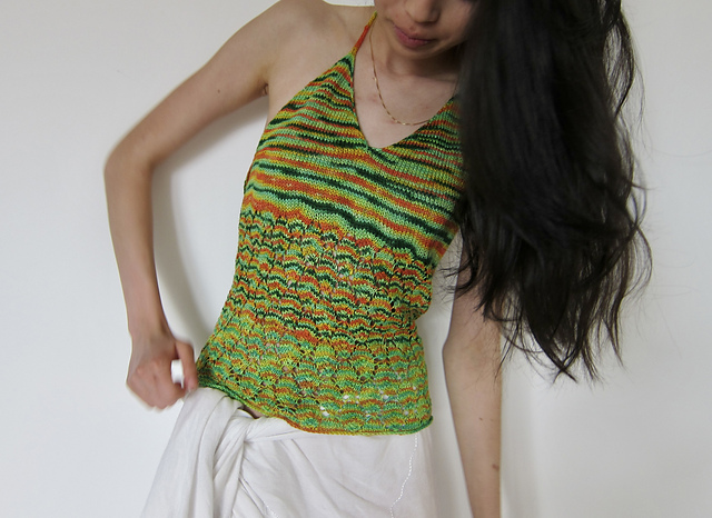 Leaf and Lace Halter