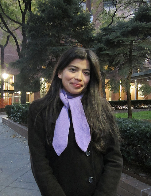 Plum Scarf