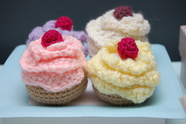 Cupcake crémeux - Sucre et crochet
