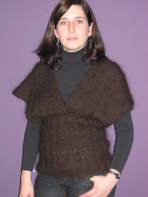 Pull sans manches #482-T7-343