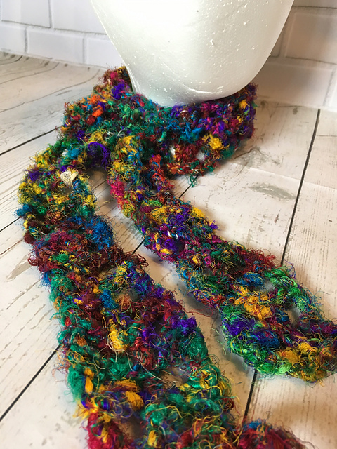 Sari Silk Boho Scarf