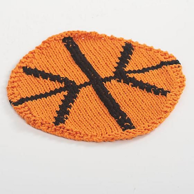 Basketball Dishcloth