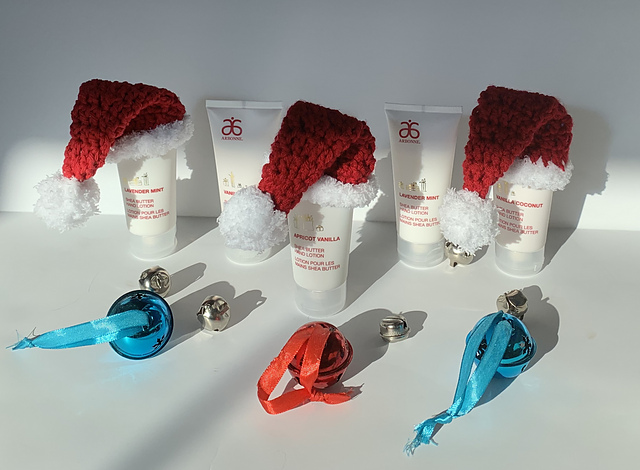 Santa Hat for Lotion Bottle