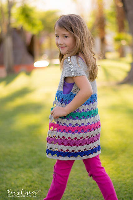 Chevron Lace Tunic