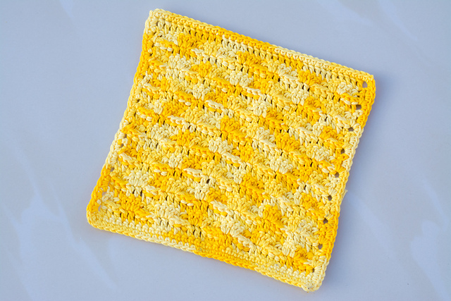 Sunshine Scrubber Dishcloth
