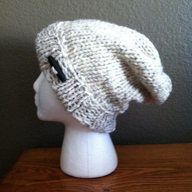 Ribbed Slouchy Beanie