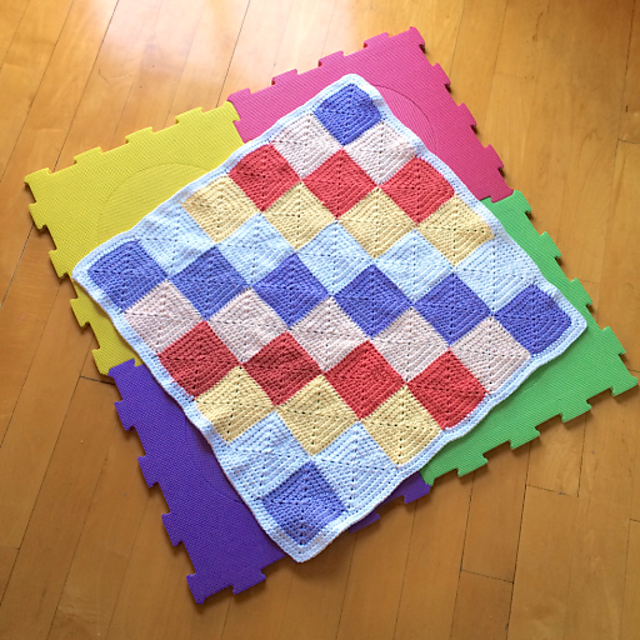 Pastel Granny Blanket