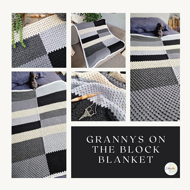 Grannys on the Block Blanket