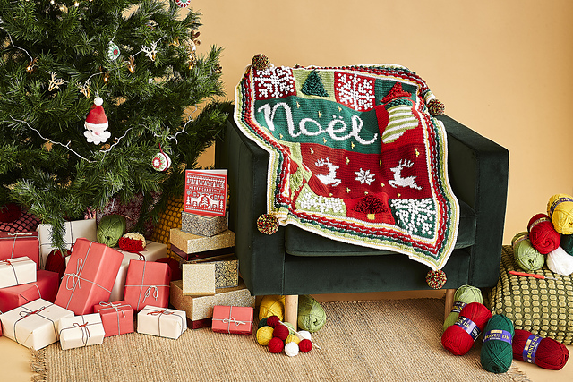 Nordic Noel Cal Blanket