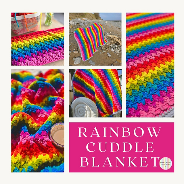 Rainbow Cuddle Blanket