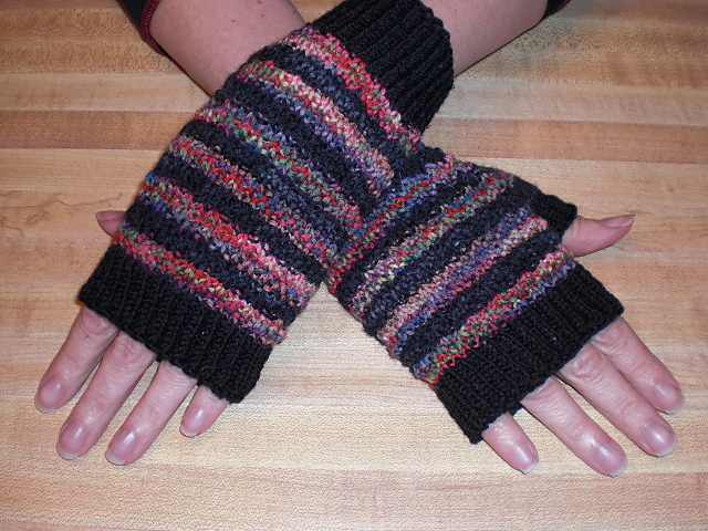 Hand In Hand Fingerless Mitts