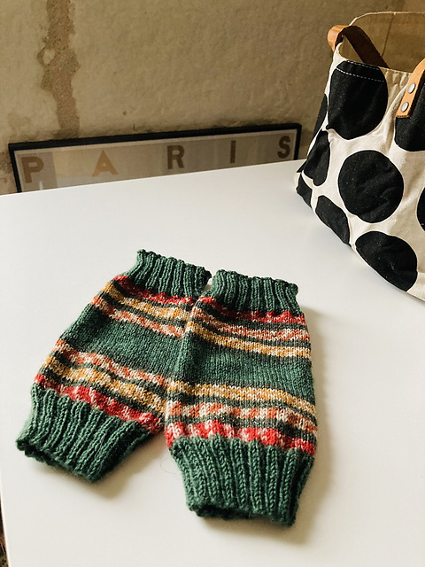 A young lady's legwarmers