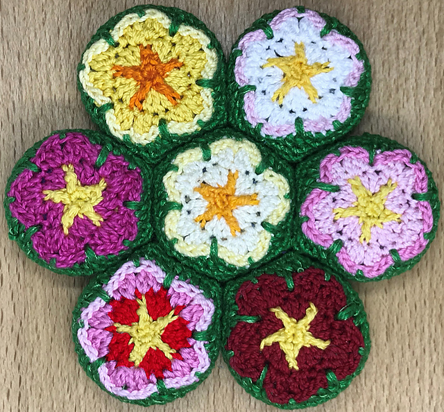 Primrose Bottle Cap Coaster