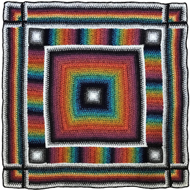 Alpine Rainbow Blanket