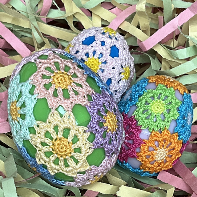 Floral Easter Egg Cover