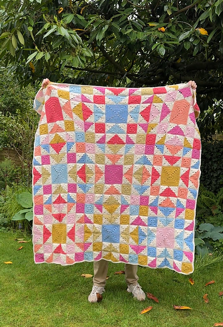 Tutti Frutti Square Blanket