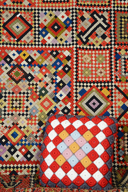 The Soldier's Quilt Cushion
