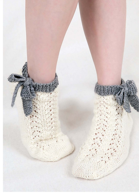 Ankle bow socks