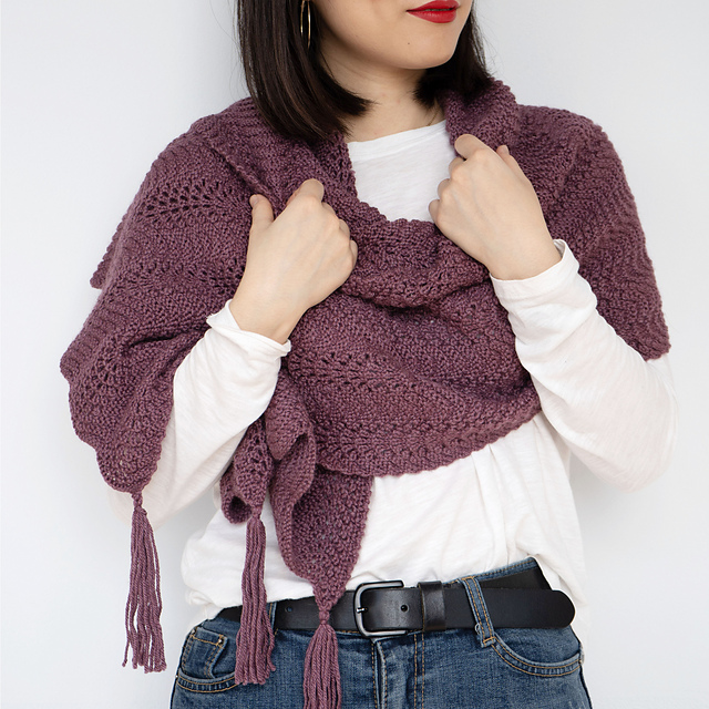 Chevron Lace Shawl
