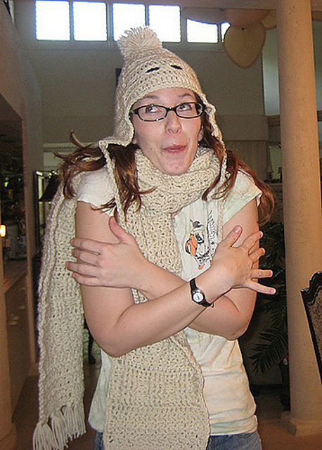 Aran Sampler Scarf
