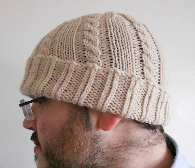 Unisex Cabled Beanie