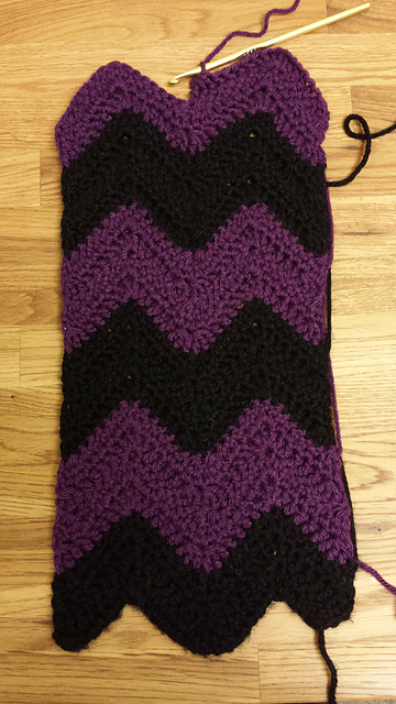 Chevron Infinity Scarf (easy)