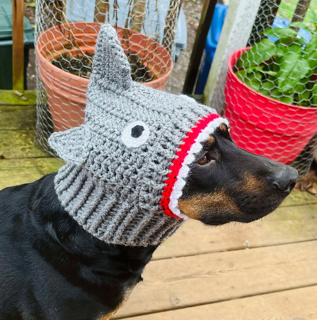 Shark Dog Cowl Snood