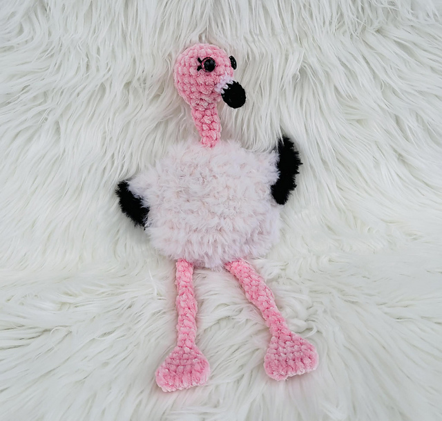 Stinky Strawberry the Flamingo Snuggler
