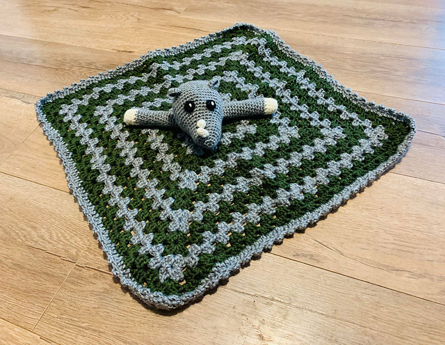 Rhinoceros Baby Lovey