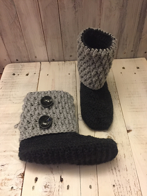 Endless Textured Slipper Boots