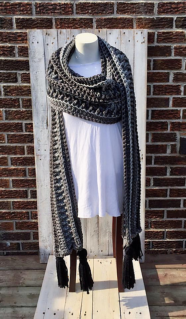 Endless Textured Super Scarf