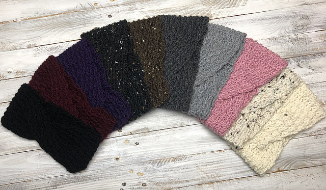 Endless Textured Twisted Headband